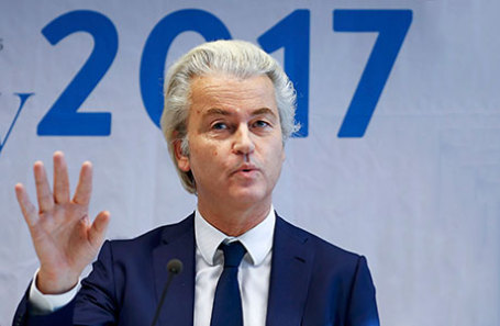 Лидер партии Свободы Герт Вилдерс.