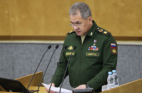 Министр обороны РФ Сергей Шойгу.