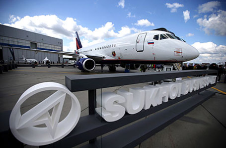 Бизнес-версия самолета SSJ-100 Sukhoi Business Jet.