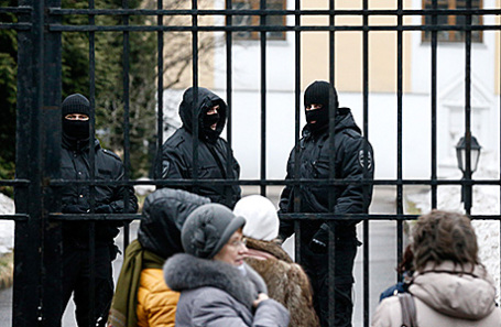 Обыски в Международном центре Рерихов в Москве, 7 марта 2017.