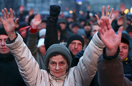 Протесты в Белоруссии.