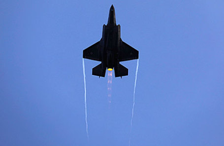 Истребитель F-35 израильских ВВС.