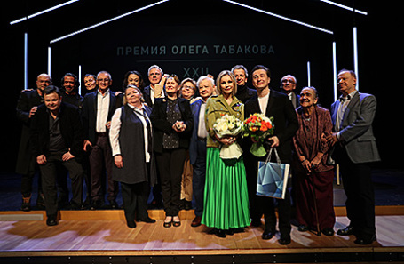 ХХII Церемония вручения премии Олега Табакова в Москве, 28 марта 2017.