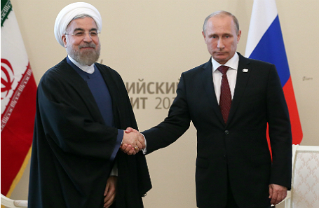 Хасан Роухани и Владимир Путин.