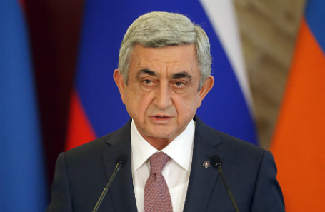 Президент Армении Серж Саргсян.