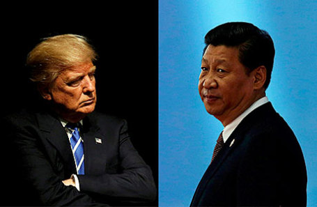 Дональд Трамп впервые и Си Цзиньпин.