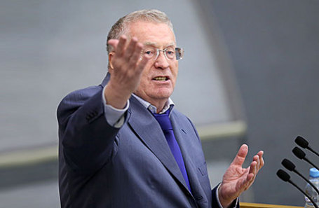 Лидер ЛДПР, член комитета Госдумы РФ по обороне Владимир Жириновский.