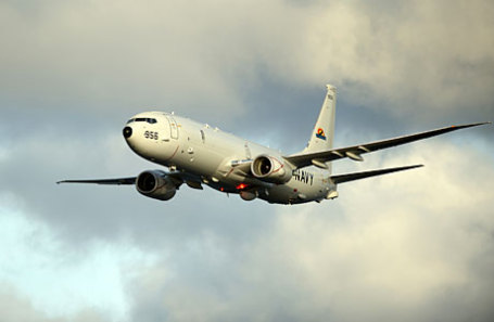 Американский самолет P-8A Poseidon.