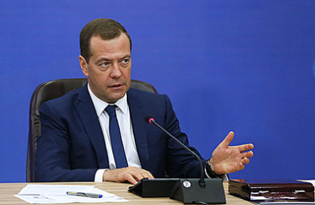 Премьер-министр РФ Дмитрий Медведев.