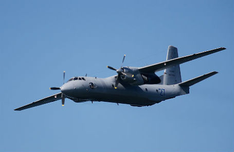 Военно-транспортный самолет Ан-26.
