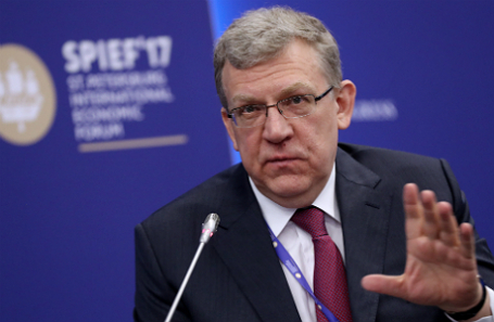 Алексей Кудрин на ПМЭФ-2017.