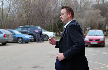 Оппозиционер Алексей Навальный.