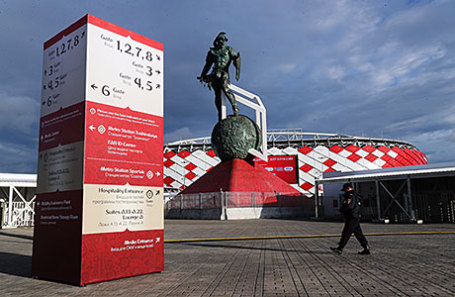 Стадион «Открытие Арена», где пройдут футбольные матчи Кубка конфедераций - 2017.