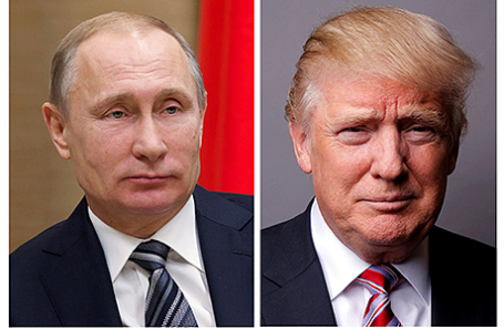 Владимир Путин и Дональд Трамп.