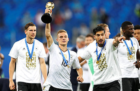 Игроки сборной Германии по футболу.
