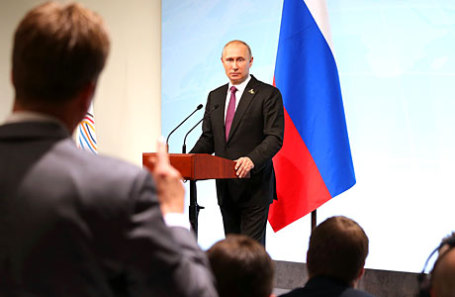 Президент РФ Владимир Путин.