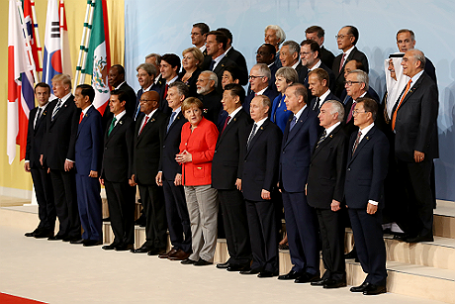 Саммит G20 в Гамбурге.