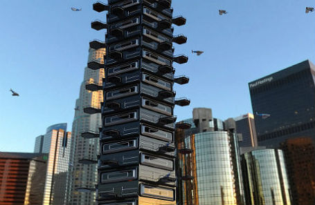 Концепция Drone Tower.
