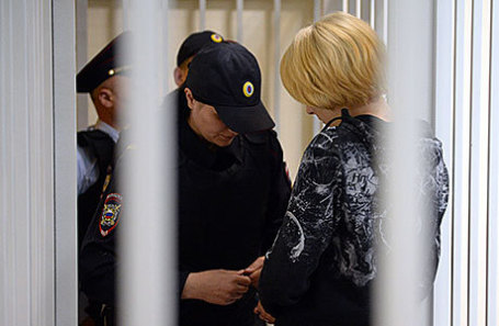 Ольга Алисова, обвиняемая по делу о гибели шестилетнего мальчика.