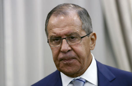 Министр иностранных дел России Сергей Лавров.