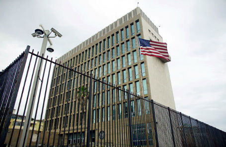 Посольство США в Гаване, Куба.