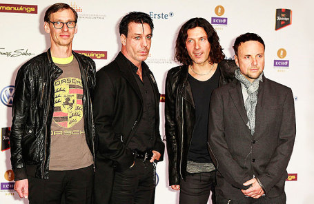 Группа Rammstein.