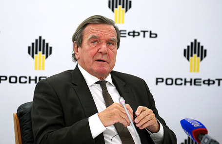 Экс-канцлер ФРГ Герхард Шредер.