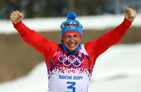 Российский спортсмен Александр Легков