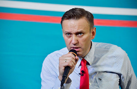 Оппозиционер Алексей Навальный.