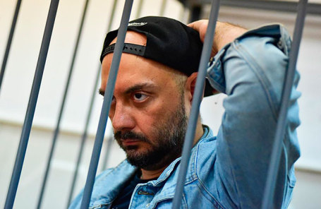 Режиссер Кирилл Серебренников, обвиняемый в мошенничестве в особо крупном размере.