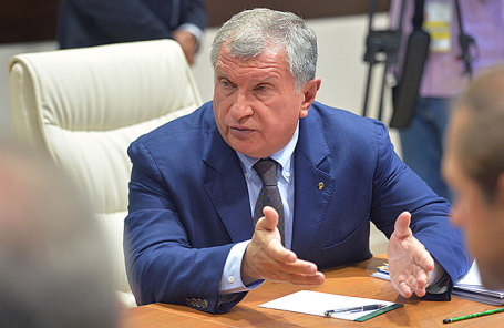 Президент-председатель правления НК «Роснефть» Игорь Сечин.