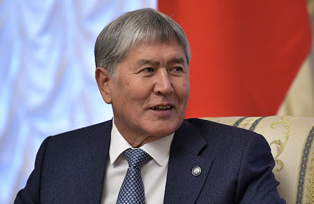 Президент Киргизии Алмазбек Атамбаев.
