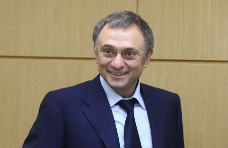 Сулейман Керимов на пленарном заседании Совета Федерации РФ.