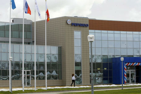 Завод PepsiCo по производству продуктов питания в Азове.