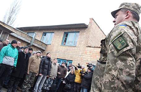 Военный призыв в украинскую армию.
