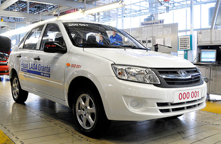 Автомобиль LADA Granta.