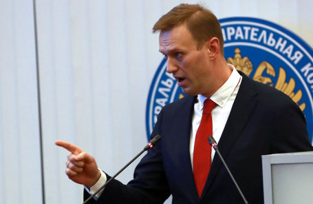 Оппозиционер Алексей Навальный.