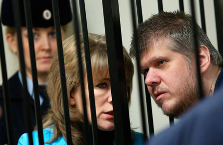 Слушания по существу по делу лидера секты «бога Кузи» Андрея Попова в Пресненском суде.