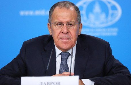 Министр иностранных дел РФ Сергей Лавров.