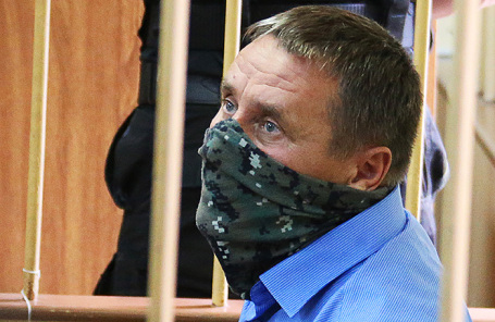 Заместитель начальника управления собственной безопасности Следственного комитета России Александр Ламонов, задержанный по подозрению в превышении должностных полномочий и получении взяток от представителей криминального сообщества.