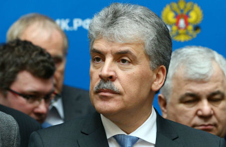 Директор Совхоза имени Ленина Павел Грудинин.