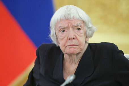 Глава Московской Хельсинкской группы Людмила Алексеева.
