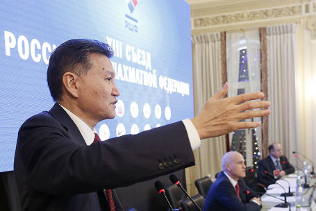 Кирсан Илюмжинов.