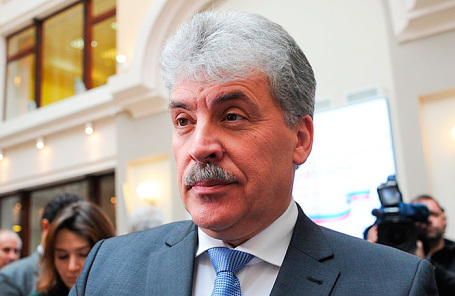 Директор Совхоза им. Ленина Павел Грудинин.