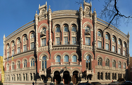 Здание Нацбанка Украины.