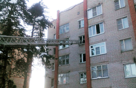 Многоэтажный жилой дом на улице Кирова в Раменском, где возник пожар.