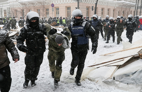 Протесты в Киеве.
