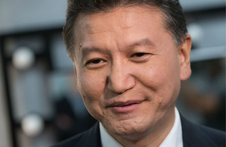 Президент Международной шахматной федерации Кирсан Илюмжинов.