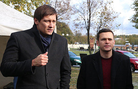 Дмитрий Гудков и Илья Яшин (слева направо).