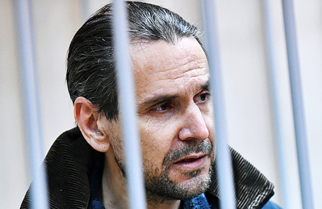 Борис Гриц, напавший на журналистку «Эхо Москвы» Татьяну Фельгенгауэр 23 октября 2017 года.